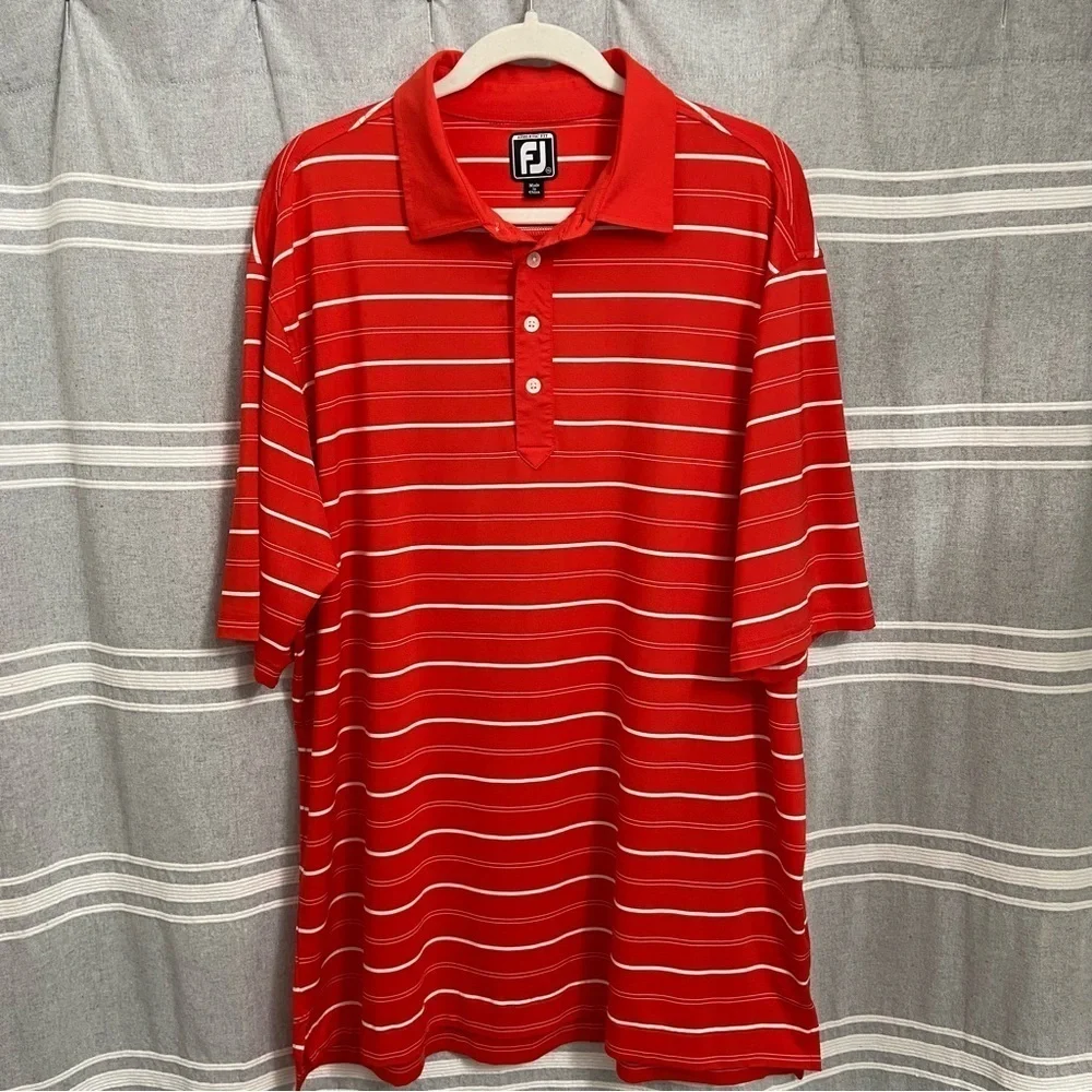 FOOT JOY / Athletic Fit Golf Polo Size XXL